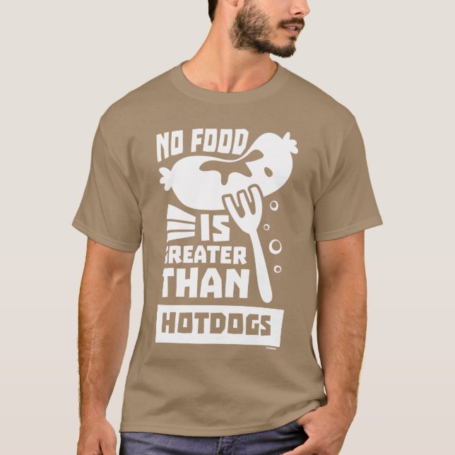 Camiseta Hot dog grilling snack car Fast Food retro (Anverso)