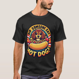 Camiseta Hot Dog Lover y Dachshund Lover Tee