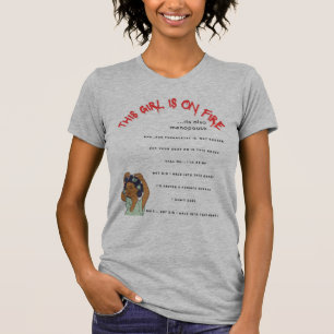 Camiseta Hot Flashes & Sass: El té de la menopausia que lo 