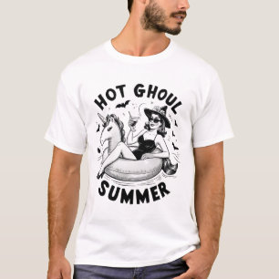 Camiseta Hot Ghoul Summer Funny Trajes para ropa de Hallowe