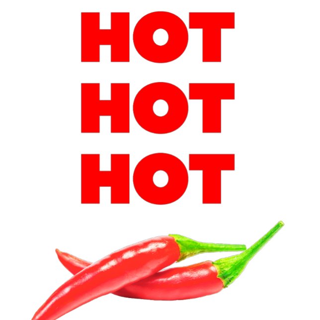 Camiseta Hot Hot Caliente Peppers (Subido por el creador)