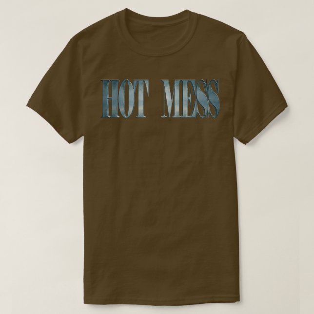 Camiseta Hot Mess (Diseño del anverso)