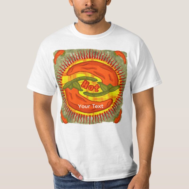 Camiseta Hot Pepper yin yang (Anverso)