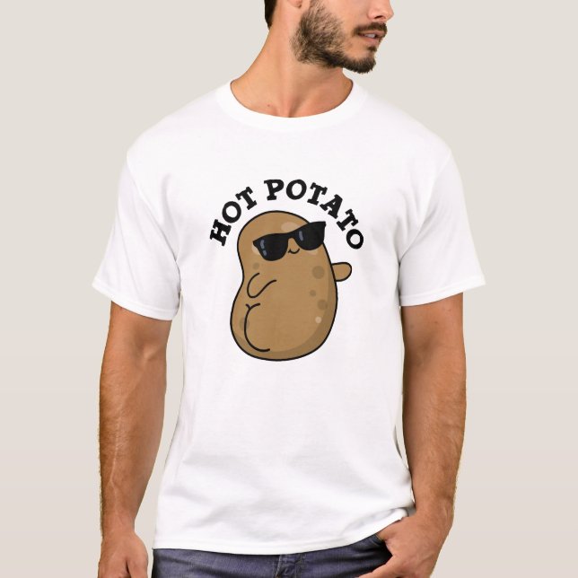 Camiseta Hot Potato Funny Veggie Pun (Anverso)
