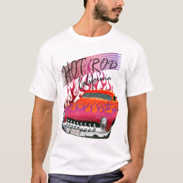 Camiseta hot rod california by hipster skulls