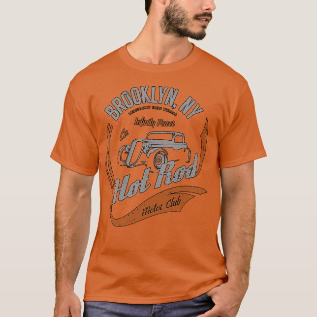 Camiseta Hot Rod Classic de Brooklyn (Anverso)