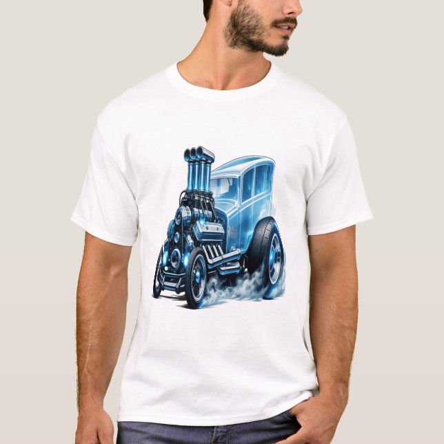 Camiseta Hot Rod Fantasma (Anverso)