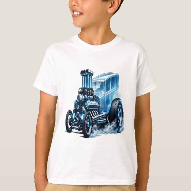 Camiseta Hot Rod Fantasma (Anverso)