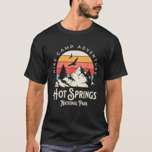 Camiseta Hot Springs Arkansas Nature Hike Mountains Al aire