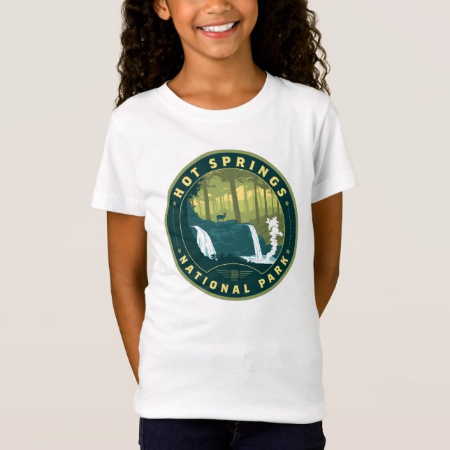 Camiseta Hot Springs National Park (Anverso)