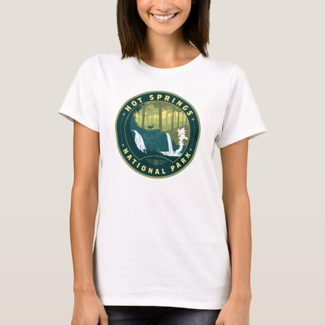 Camiseta Hot Springs National Park (Anverso)