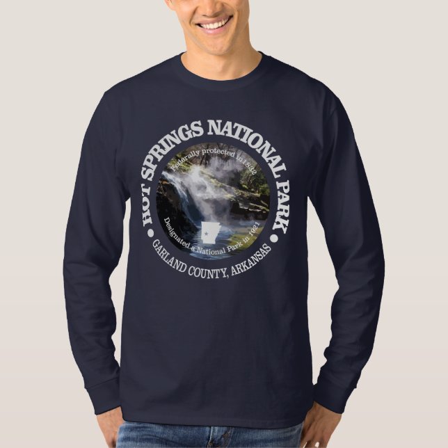 Camiseta Hot Springs NP (Anverso)