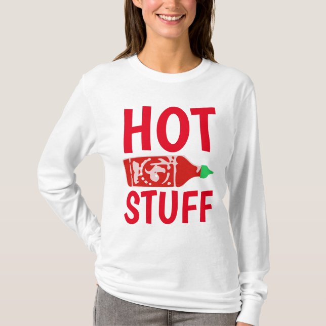 Camiseta HOT STUFF Funny T-Shirts (Anverso)
