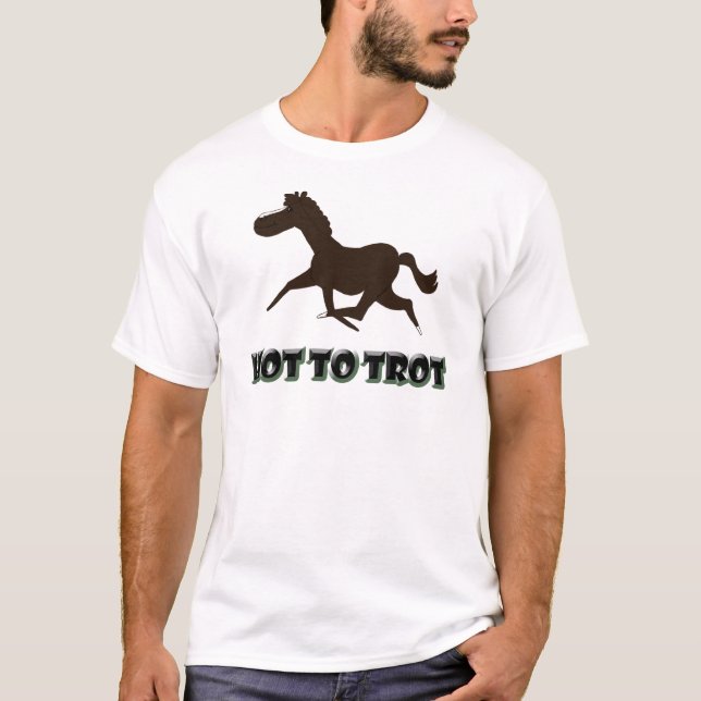 Camiseta Hot to trot (Anverso)