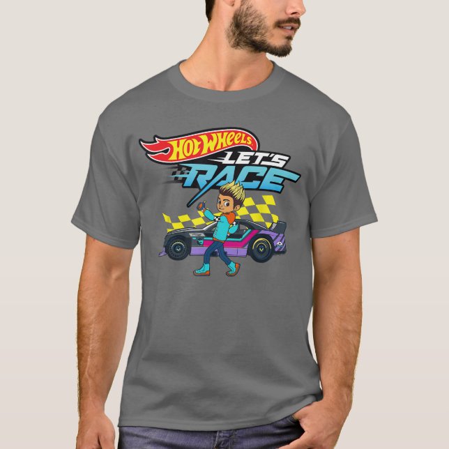 Camiseta Hot Wheels Lets Race Coop In It to Win It (Anverso)