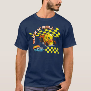 Camiseta Hot Wheels Lets Race Pato N Roll