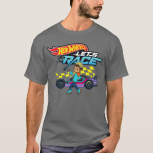 Camiseta Hot Wheels Vamos a Correr Coop En Esto para Ganarl