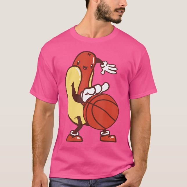 Camiseta Hotdog Basketball (Anverso)