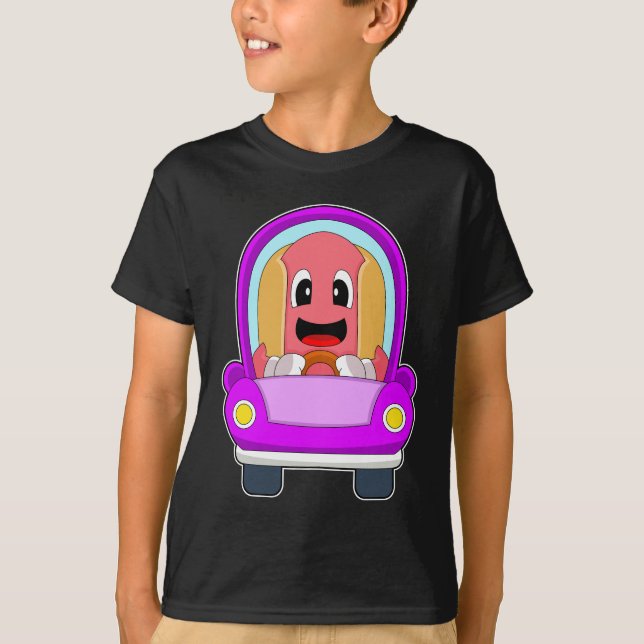 Camiseta Hotdog Car (Anverso)