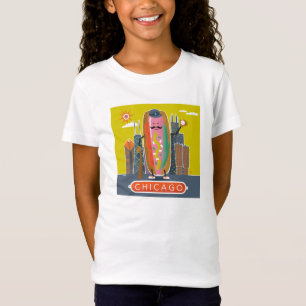 Camiseta Hotdog de Chicago