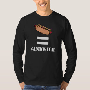 Camiseta Hotdog De Debate Alimentario Es Un Sandwich