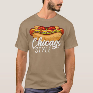 Camiseta Hotdog de regalo de perro de Chicago Style HOT
