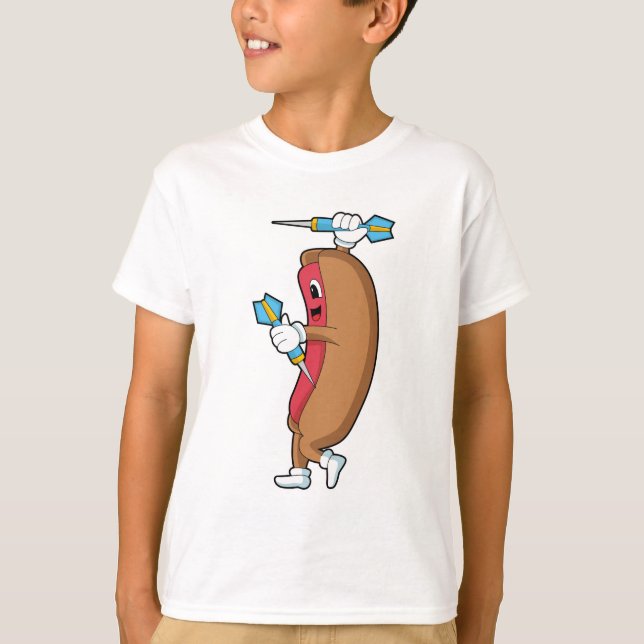 Camiseta Hotdog en Darts con Dart.PNG (Anverso)