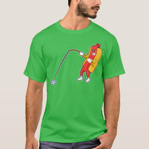 Camiseta Hotdog En Pesca Con Rod Pesquero