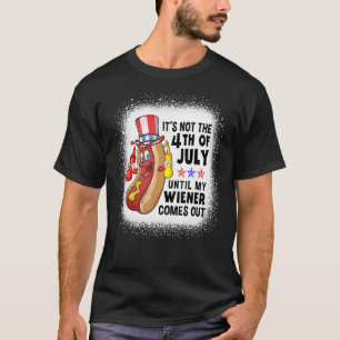 Camiseta Hotdog Gafas De Sol Bandera Estadounidense 4 De Ju