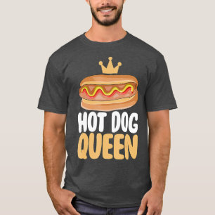 Camiseta Hotdog Gigante de perro caliente Reina