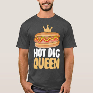 Camiseta Hotdog Gigante de perro caliente Reina