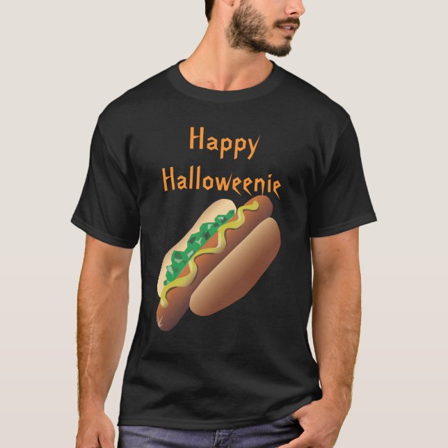 Camiseta Hotdog Halloween Shirt (Anverso)