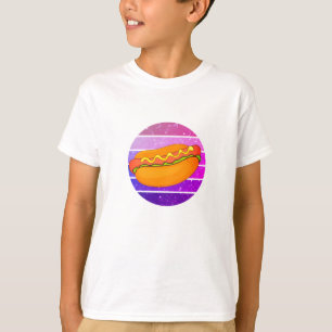 Camiseta Hotdog Lovers Delight, diseño de perro caliente