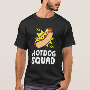 Camiseta Hotdog Team Hot Dog Hotdog Squad