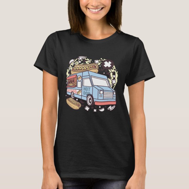 Camiseta Hotdog Truck (Anverso)
