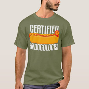 Camiseta Hotdog verificado de regalo gracioso