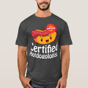 Camiseta Hotdog verificado de regalo gracioso