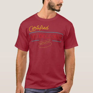 Camiseta Hotdogloga certificada Perro caliente
