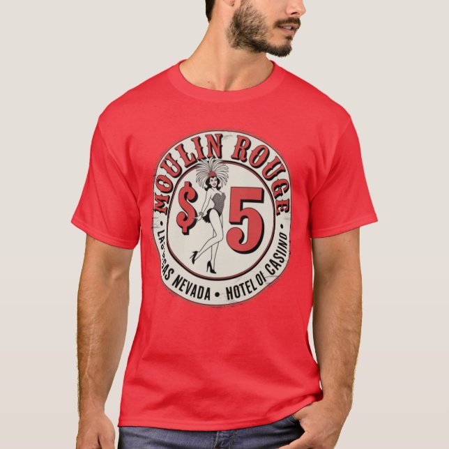 Camiseta Hotel & Casino Moulin Rouge (Anverso)