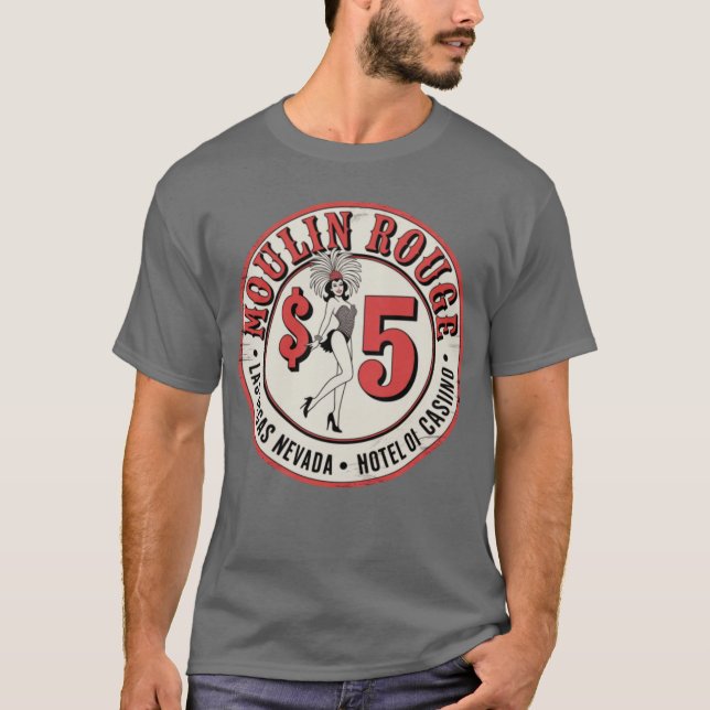 Camiseta Hotel & Casino Moulin Rouge (Anverso)