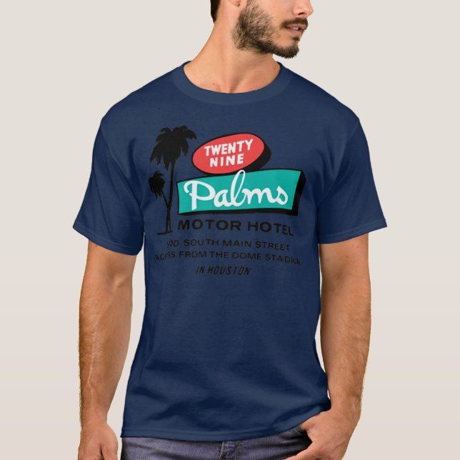Camiseta Hotel de 29 Palms Motor - Houston, TX (Anverso)