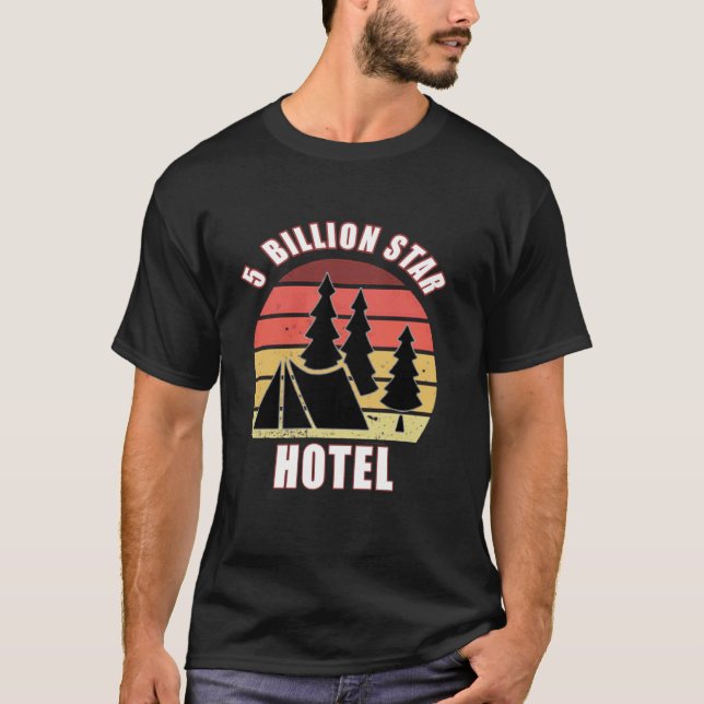 Camiseta Hotel De Cinco Millones De Estrellas (Anverso)