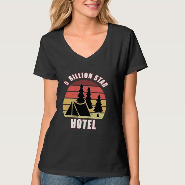 Camiseta Hotel De Cinco Millones De Estrellas (Anverso)
