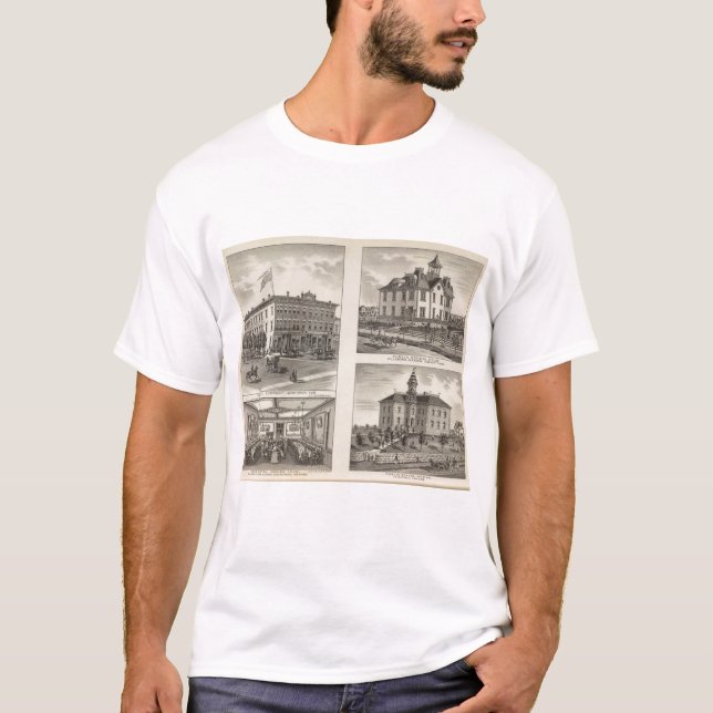 Camiseta Hotel de la unión, Kansas (Anverso)