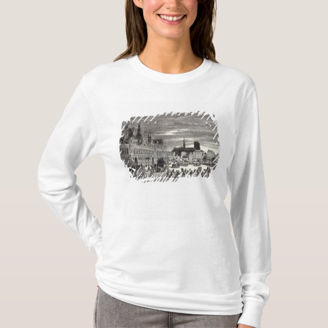 Camiseta Hotel de Ville, París, 1847 (Anverso)