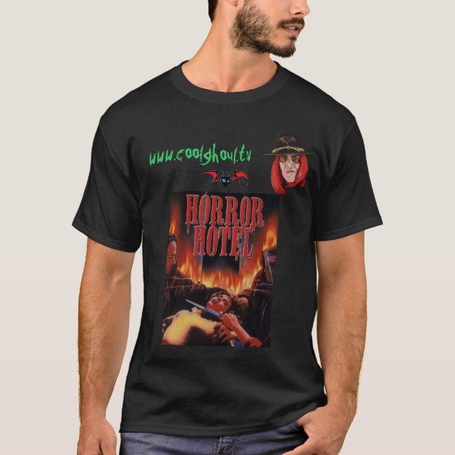 Camiseta Hotel del horror (Anverso)