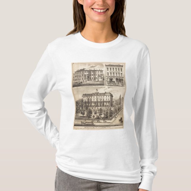 Camiseta Hotel del lugar del parque, casa de Greenman, (Anverso)