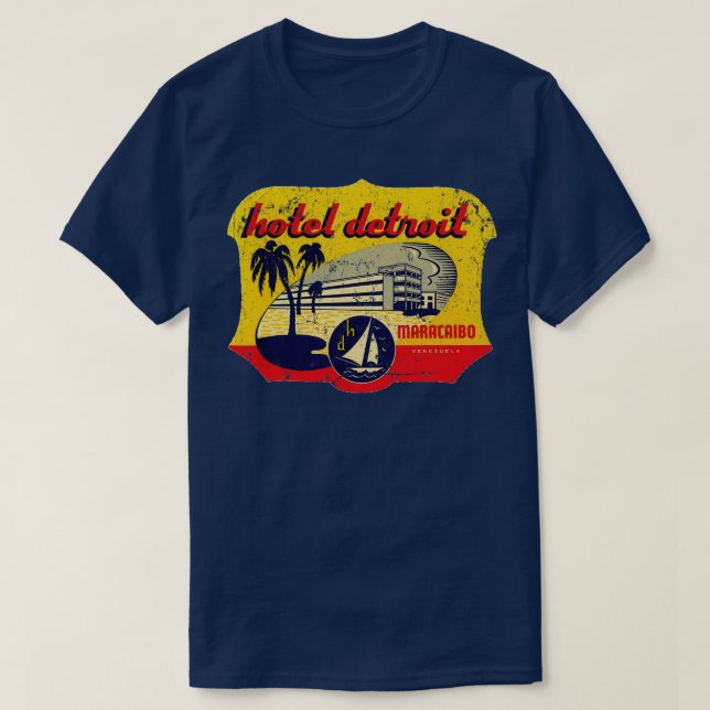 Camiseta Hotel Detroit (Diseño del anverso)