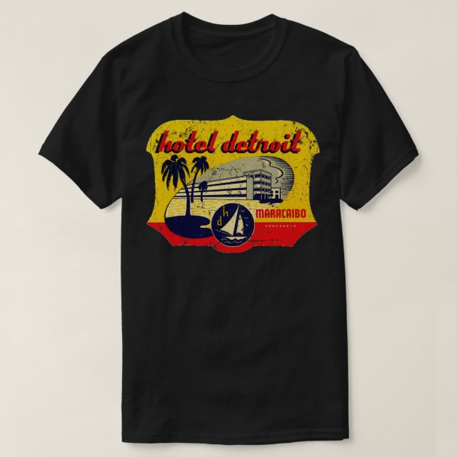 Camiseta Hotel Detroit (Diseño del anverso)