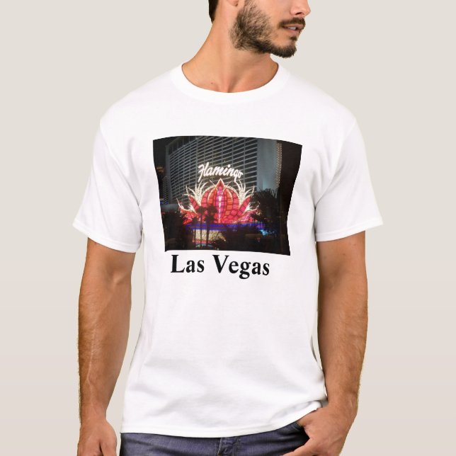 Camiseta Hotel Flamingo de Las Vegas (Anverso)